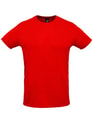 Goedkope Sportshirt Sols Unisex Sprint rood